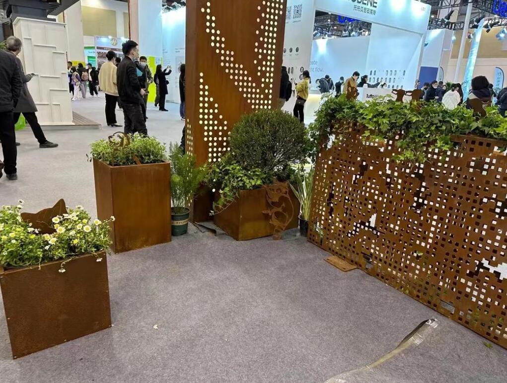 泸州耐候钢花箱